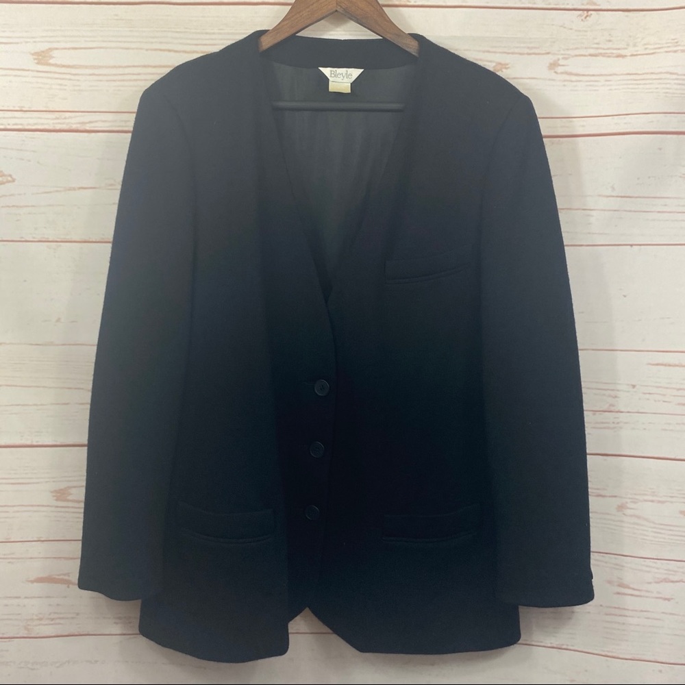 Vintage. Wool Blazer Coat